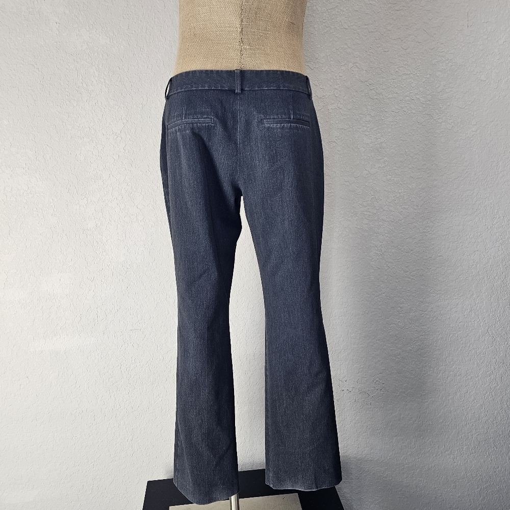 Express 12r Editor Barely Boot Grey Trouser Pant - image 4